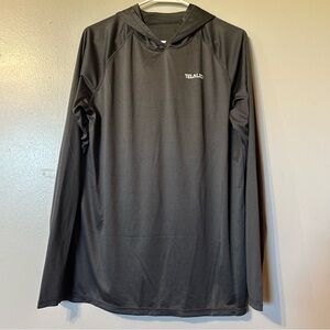 Charcoal gray‎ Lightweight Men's athletic hoodie